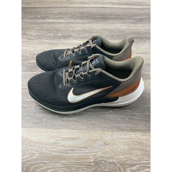 Nike Womens Air Winflo 9 DD8686-005 Gray Running Shoes Sneakers Size 9 - Picture 2 of 11